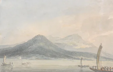 Vanaf het Isola Borromena, Lago Maggiore